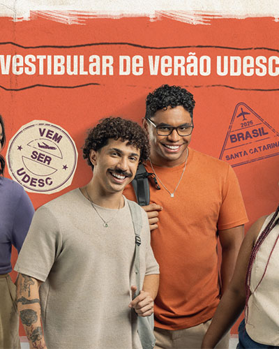 Imagem de capa do case Performance para o Vestibular de Verão 2025 da Udesc