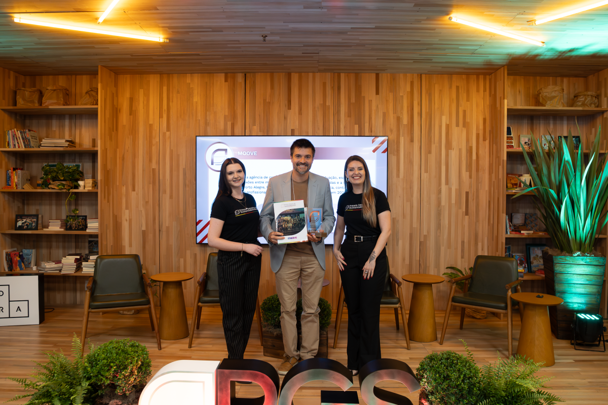 Moove conquista o Bronze no Prêmio Gaúcho de Sustentabilidade 2025