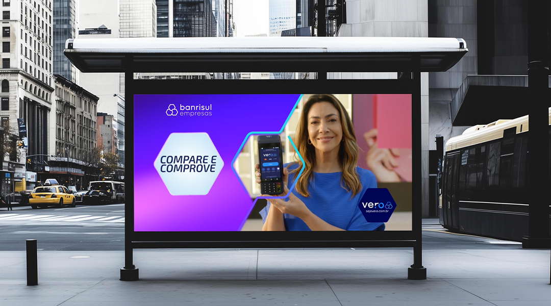 Nova campanha criada pela Moove para Vero e Banrisul reforça a força de um banco completo e que está ao lado dos empreendedores